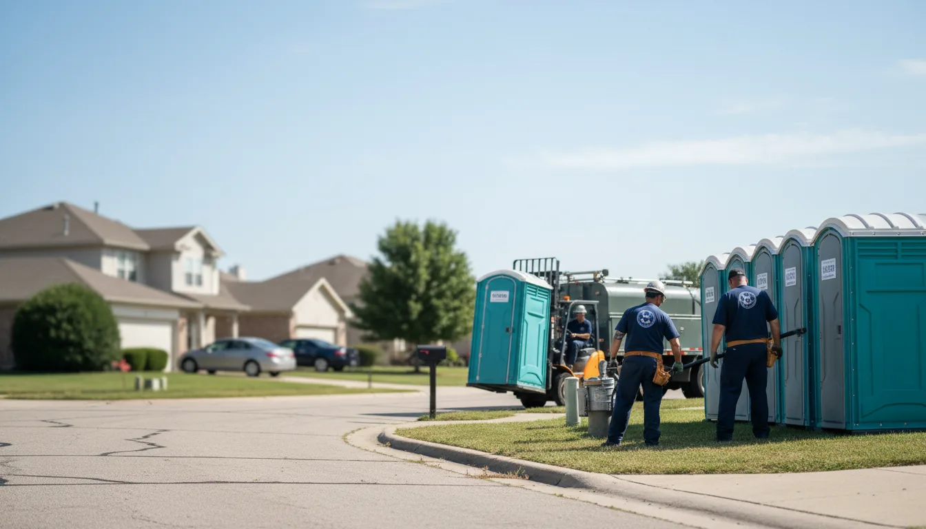 Porta Potty Rental in Harrah, OK near me